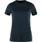 Fjällräven Women's Abisko Wool S/S T-shirt Donna (M, nero)