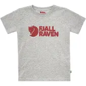 Fjällräven Kid's Logo T-Shirt T-shirt Bambini (128, grigio)