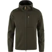Fjällräven Keb Fleece Hoodie Giacca in pile Uomo (XL, olivia)