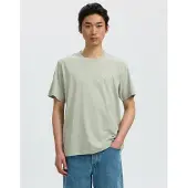 Selected T-shirt Uomini Aqua Gray L