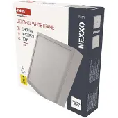 Emos Apparecchio LED NEXXO, quadrato, bianco, 21W, bianco neutro, ZM6145