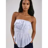 Hiccups for Kids Top bianco