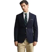 Gant per uomo. 7706311 Americana Club marino (48), Casual, Lana, Classico, Navy