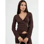 Busem Camicia da donna marrone