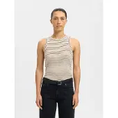 Selected Canottiera Donne Beige XXL