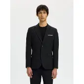 Selected Giacca A Petto Unico Uomini Nero 94