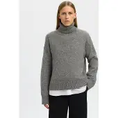 Selected Maglione Donne Grigio XS