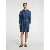 Selected Vestito Camicia Donne Blu 40