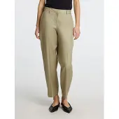 Selected Pantaloni Barrel Fit Donne Verde 36