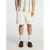 Selected Chino Corti Uomini Bianco S