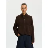 Selected Cardigan Donne Marrone XS