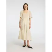 Selected Vestito Lungo Donne Beige 34