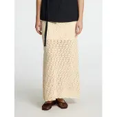 Selected Gonna Lunga Donne Beige M