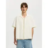 Selected Camicia A Maniche Corte Uomini Bianco M