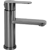 REA Rubinetto Del Lavabo Arcos Basso Titanio