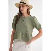 MixRay Camicia da donna menta