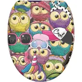 Sanilo Sedile della toilette con meccanismo Soft-Close Owl