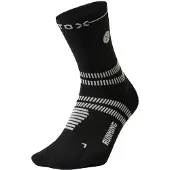 STOX Women's Running Ankle Socks Calze da running Donna (36-38, nero)