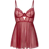 Hunkemoller Negligé 'Isabelle' rosso