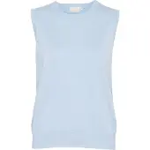 Kaffe Top in maglia 'Lizza' blu cielo