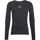 Adidas Maglietta A Maniche Lunghe Techfit