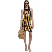 Desigual , Abito disegnato da Mr. Christian Lacroix, Donna, Arancione, XL