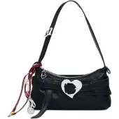 Desigual , Borsa zalio piccola, Donna, Poliuretano, Nero, U