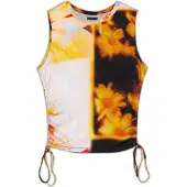 Desigual , Maglietta fiori arty, Donna, Viscosa, M
