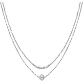 Luxenter Collana 'Nothie' bianco