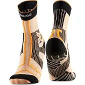 X-socks Trailrun Terraskin Expert Crew Calze da running (35-38, nero)