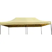 Grasekamp Gazebo pieghevole con tetto di ricambio Premium Line 3x6m Beige