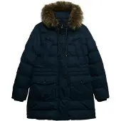 Superdry Giacca Everest Mf Mid Faux Fur Puffer