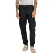 REELL Reflex Cargo LW Pantaloni tempo libero Uomo (S - Regular, nero)