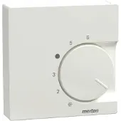 Merten 534719 Copripiastra centrale per termoregolatore System M bianco polare