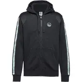 Nike Giacca di felpa nero / bianco