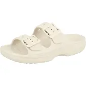 Crocs Women's Saturday Sandal Sandali Donna (38-39, beige)