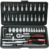 Ks Tools 1/4" Steckschlüssel-Satz, 46-tlg. (911.0646)