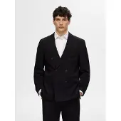 Selected Giacca A Doppio Petto Uomini Nero 44