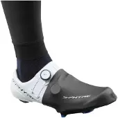 Shimano S-PHYRE Toe Shoe Cover Copriscarpe (47-49, nero/grigio)