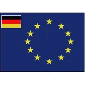 Talamex Europeo Con Piccola Bandiera Tedesca