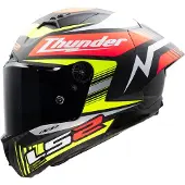 LS2 Casco Integrale Ff805 Thunder Gp Aero Replica Gregg Black