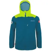 TROLLKIDS Kids Bergen Jacket Giacca antipioggia Bambini (122, blu)