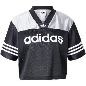 Adidas T-shirt CROPPED JERSEY donne - Nero - EU S