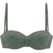 LASCANA Top per bikini oliva