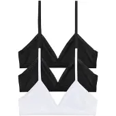 The Set Reggiseno nero / bianco