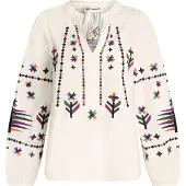 Lollys Laundry Camicia da donna 'BonnieLL' verde scuro / lilla / arancione / bianco