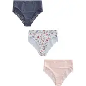 Next Slip navy / blu pastello / verde / rosa