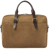 Castelijn & beerens Veneto Cartella Protezione RFID Vera Pelle 41 cm Vano porta PC marrone