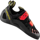 La Sportiva - Scarpetta (arrampicata) - Tarantula Black/Poppy per Uomo in Pelle - Taglia 43 - Nero