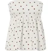 Pieces Top | Beige | S